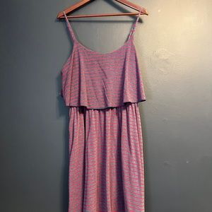 Gap striped jersey dress
